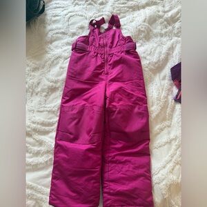 Cat & Jack Pink Insulated Overalls for Winter
